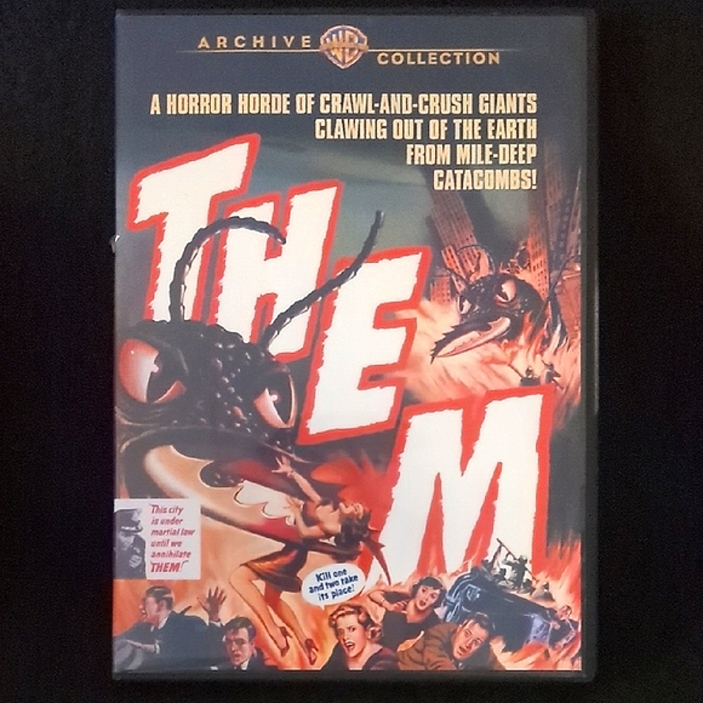 "THEM"  B/W. DVD. NOT RATED.  ©1954